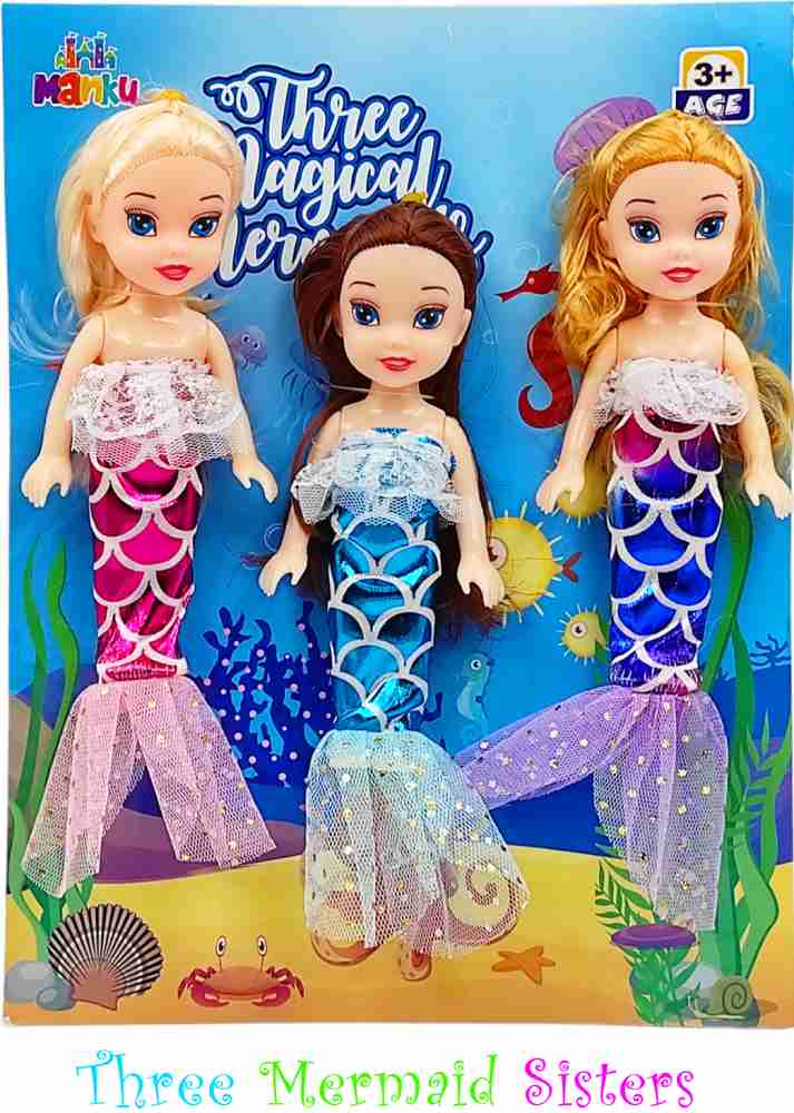 mermaid toy set