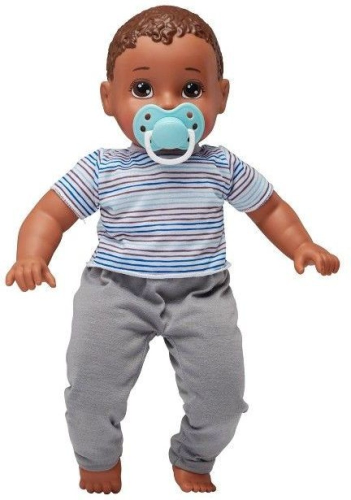 Baby born goodnight lullaby brown eyes realistic baby hot sale doll