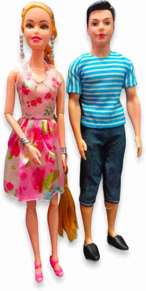 SABIRAT 2 Beautiful Happy Couple Doll Set For Kids Foldable Arms Legs 2 Beautiful Happy Couple Doll Set For Kids Foldable Arms Legs Buy couple toys in India