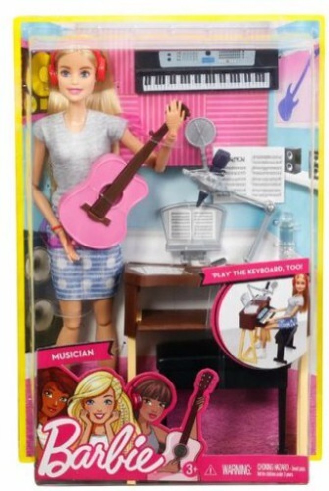 Barbie musician doll & playset brunette new arrivals