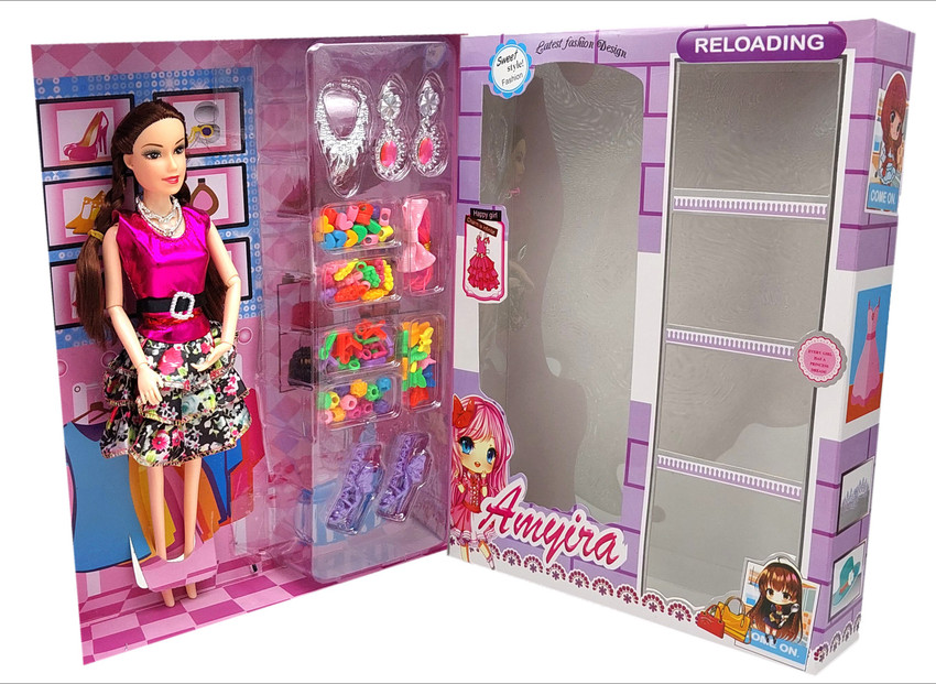 CTC CREATION Amriya doll set with multiply accessories and movable