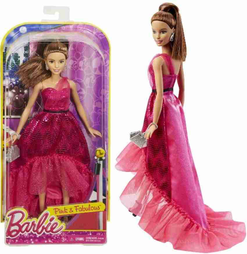 BARBIE Pink Fabulous Gown Pink Fabulous Gown . Buy Fashion doll