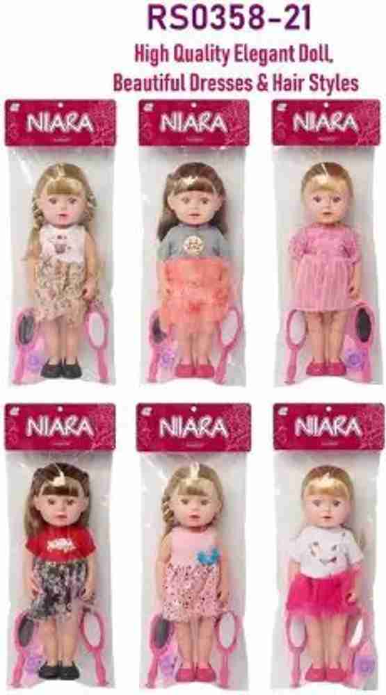 RAGVEE Realistic Silicone Baby Doll with Beauty Set for Kids Girls