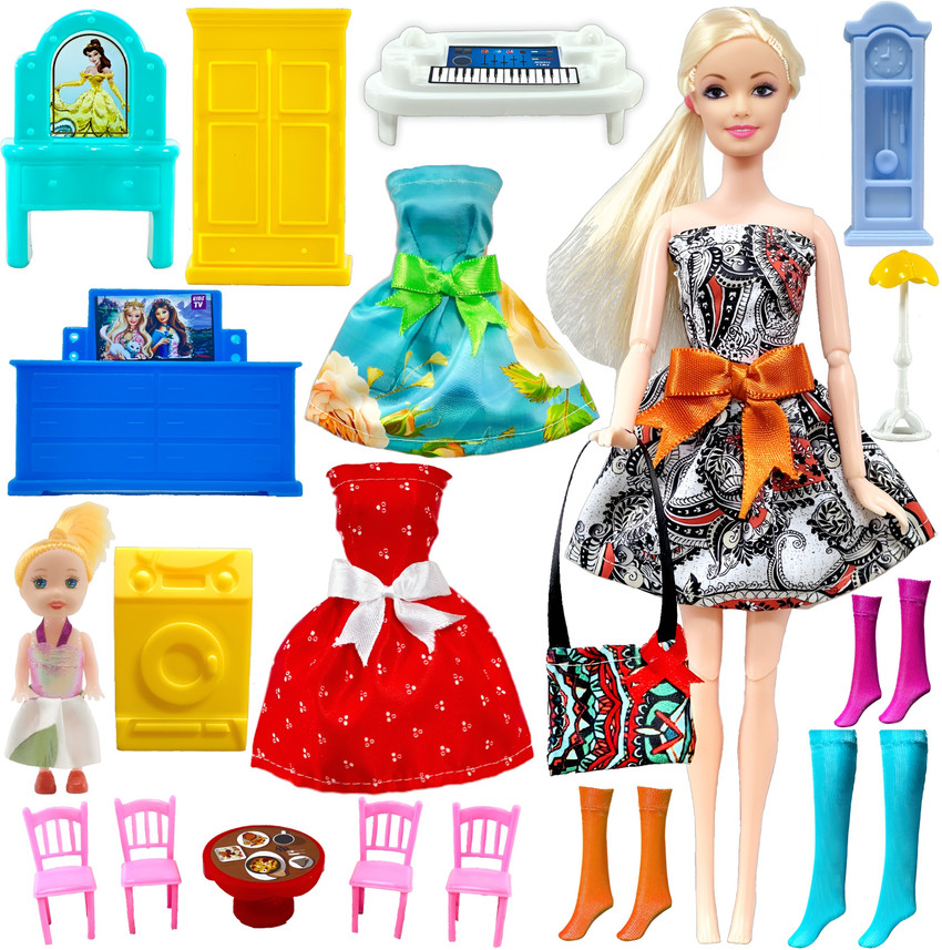 Barbie doll with folding hands sales