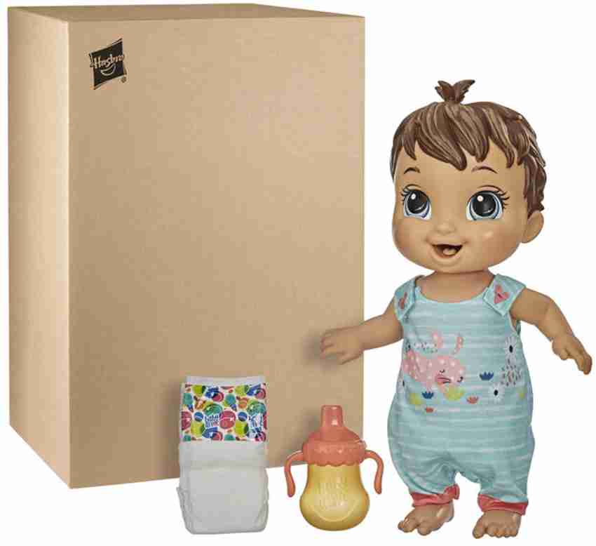 Baby Alive Baby Gotta Bounce Doll Bunny Outfit Giggles Drinks