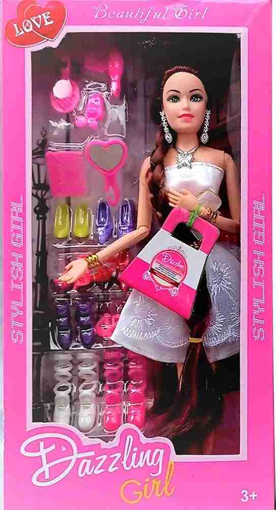 HappyBive Pack Of 1 New Fancy Doll with Long Colorful Hair Style Doll Pack Of 1 New Fancy Doll with Long Colorful Hair Style Doll Buy Doll toys
