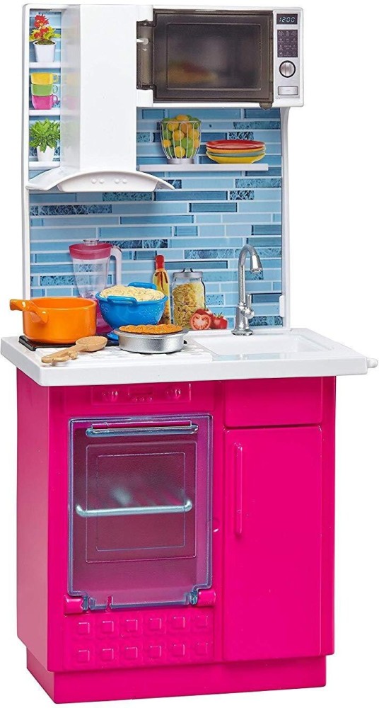 barbie doll kitchen set games