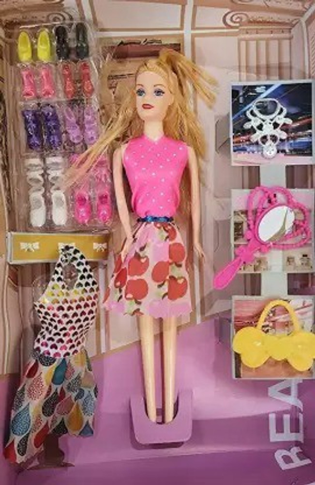 FASHIONEMPIRE Beautiful Single Doll Set for Girls Dresses