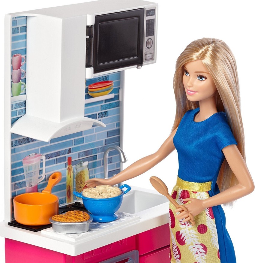 Barbie kitchen set cheap flipkart