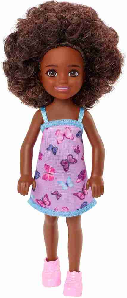 Black barbie doll with curly outlet hair