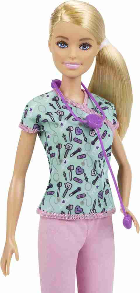 Barbie nurse sale doll entertainer