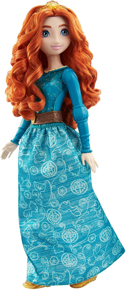 DISNEY PRINCESS Merida Posable Fashion Doll with Sparkling Clothing