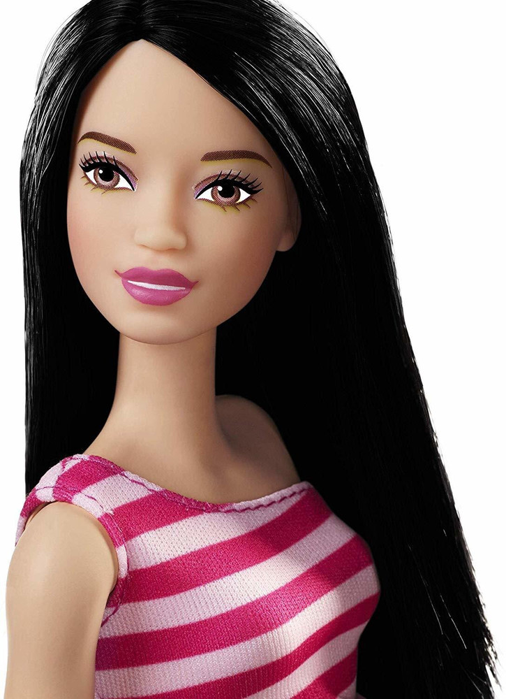 BARBIE GLITZ DOLL PINK STRIPE RUFFLE DRESS GLITZ DOLL PINK STRIPE RUFFLE DRESS Buy Cartoon toys in India. shop for BARBIE products in India. Flipkart