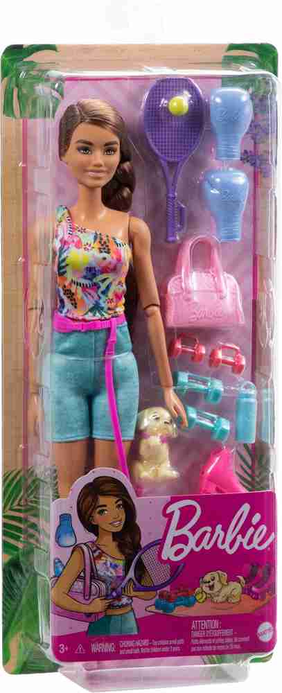Workout top barbie doll