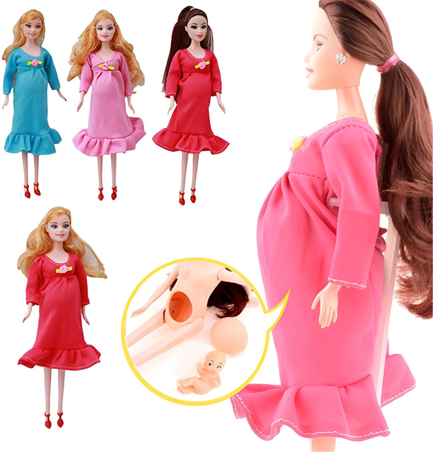 Barbie doll pregnant set sales