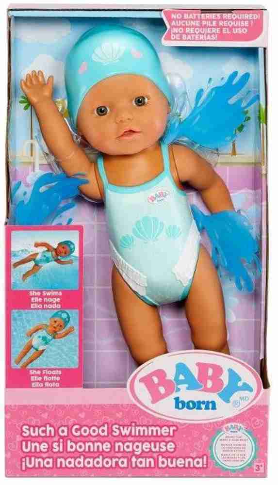Swimming doll baby born hot sale