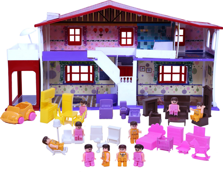 Barbie house set online hot sale