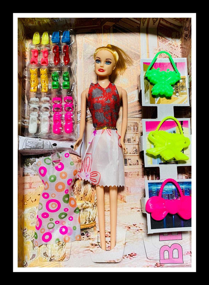 Jeevika Gallery Barbie Doll For Baby Girl With Doll House