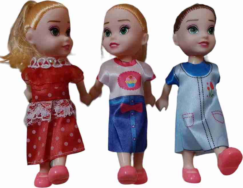 3 cute hotsell dolls