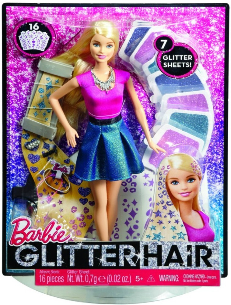 barbie glitter doll