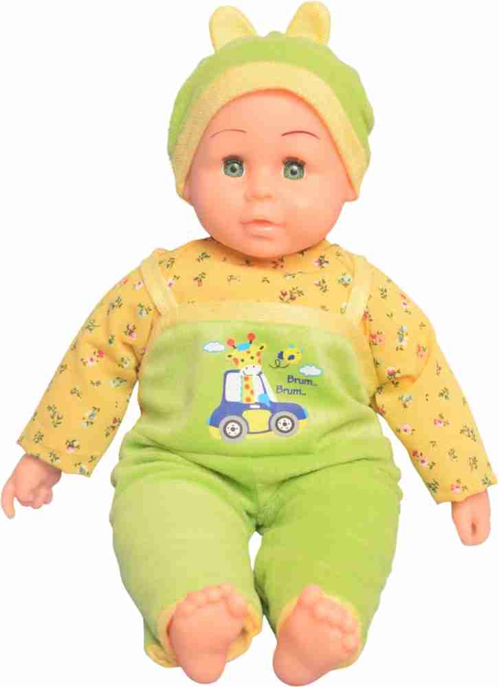 EL FIGO Cute Soft Body Doll Toy For kids (Head, Arms & Legs moveable) 30 c.m