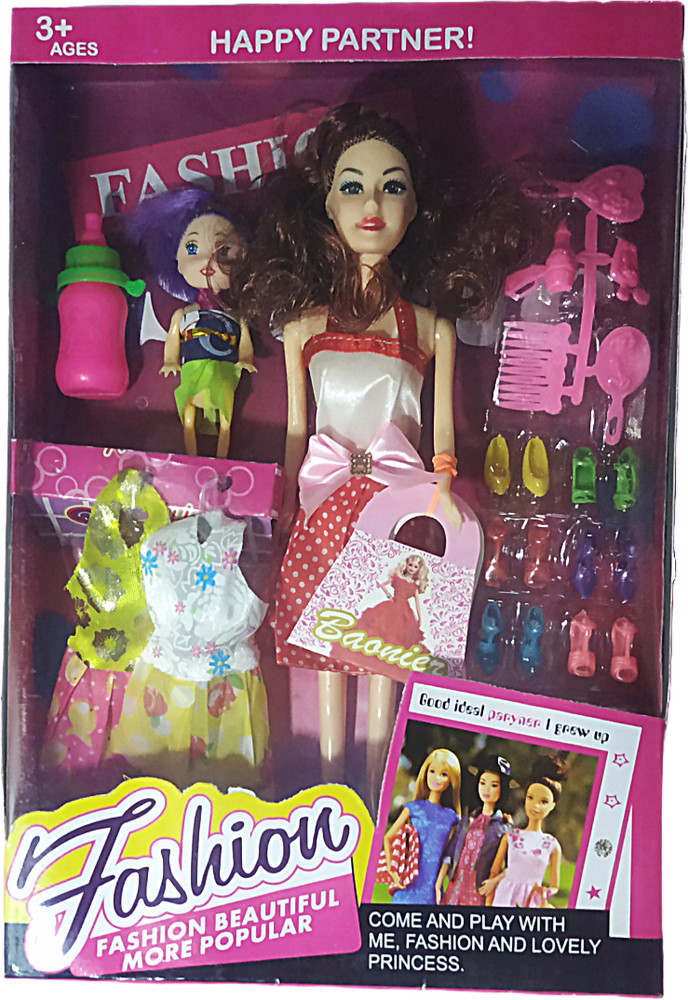 TrendyTGC Beautiful Doll Set With A Verity Of Shoes Fashion Accessories Kit For Girls Beautiful Doll Set With A Verity Of Shoes Fashion Accessories Kit For Girls Buy
