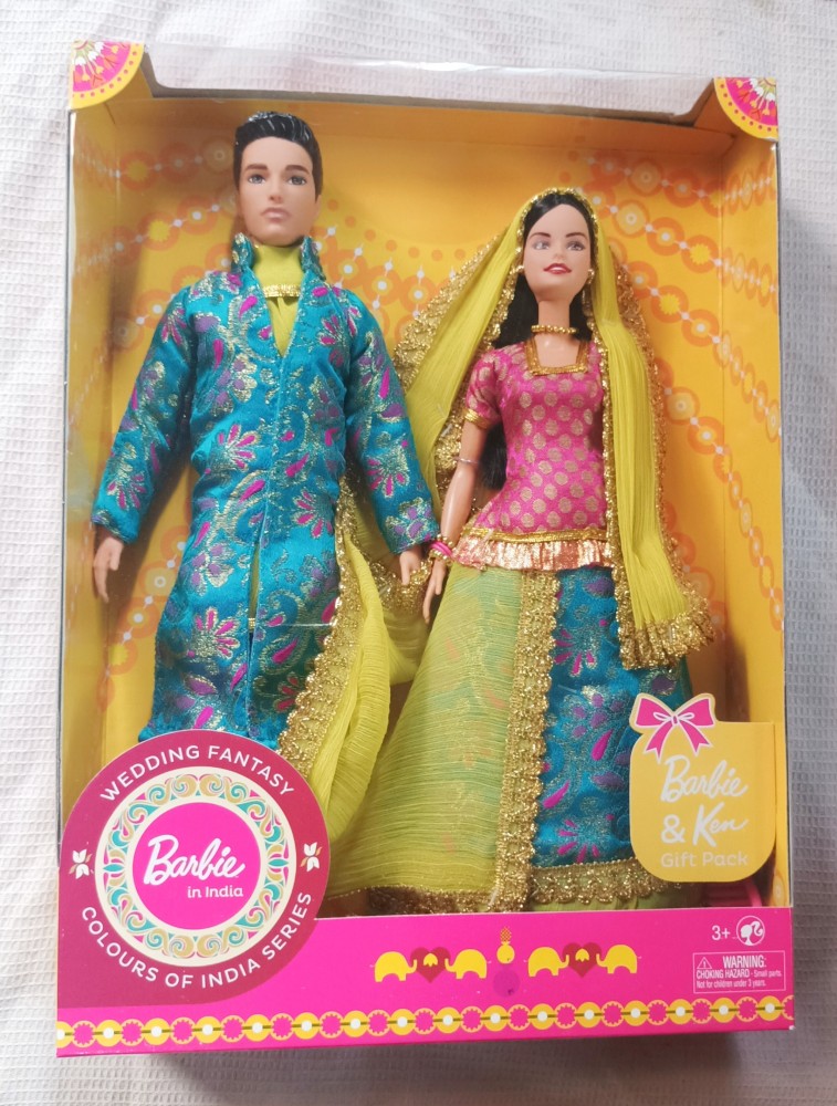 Pack of barbie sales dolls