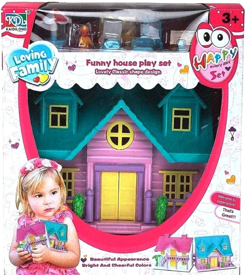 Doll house 2024 with slide