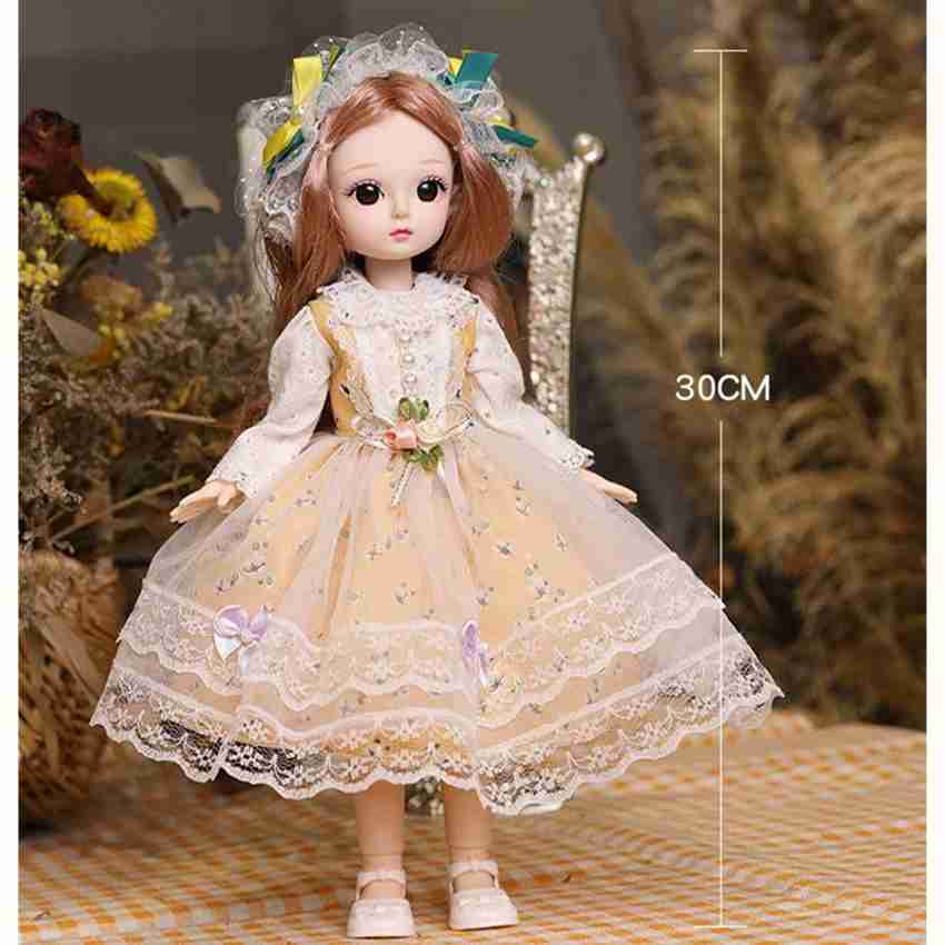 DSR 30CM BJD Doll Style Dresses with Light Music Dolls for Girls