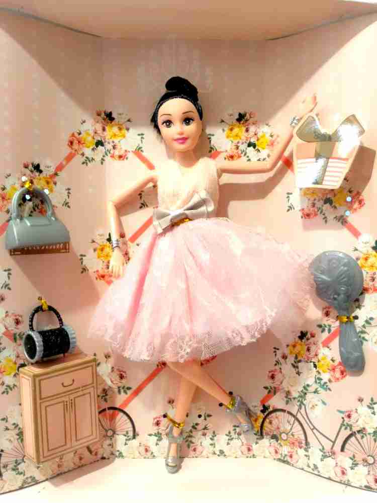 Barbie doll hotsell almirah set