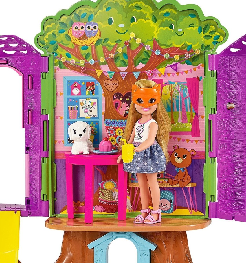 Barbie chelsea treehouse playset new arrivals