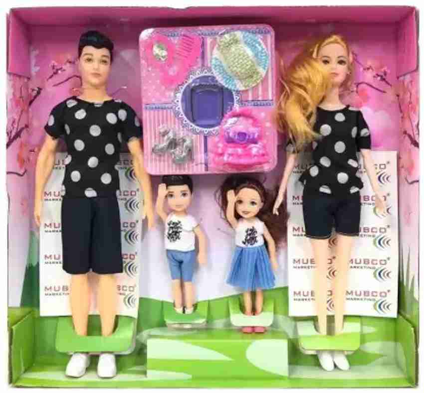 Barbie doll family house new arrivals