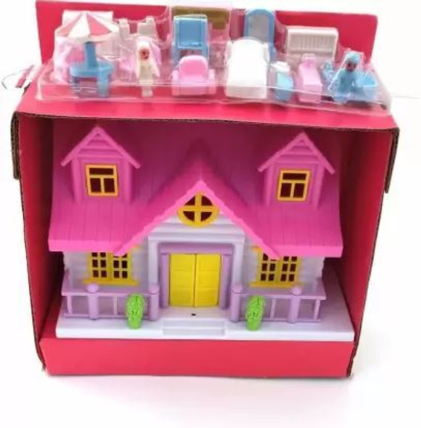 ROZY TRADING Funny House Play Set Mini Doll House Set for Girls Birthday Gifts Age 3 Funny House Play Set Mini Doll House Set for Girls Birthday Gifts Age 3 Buy Funny