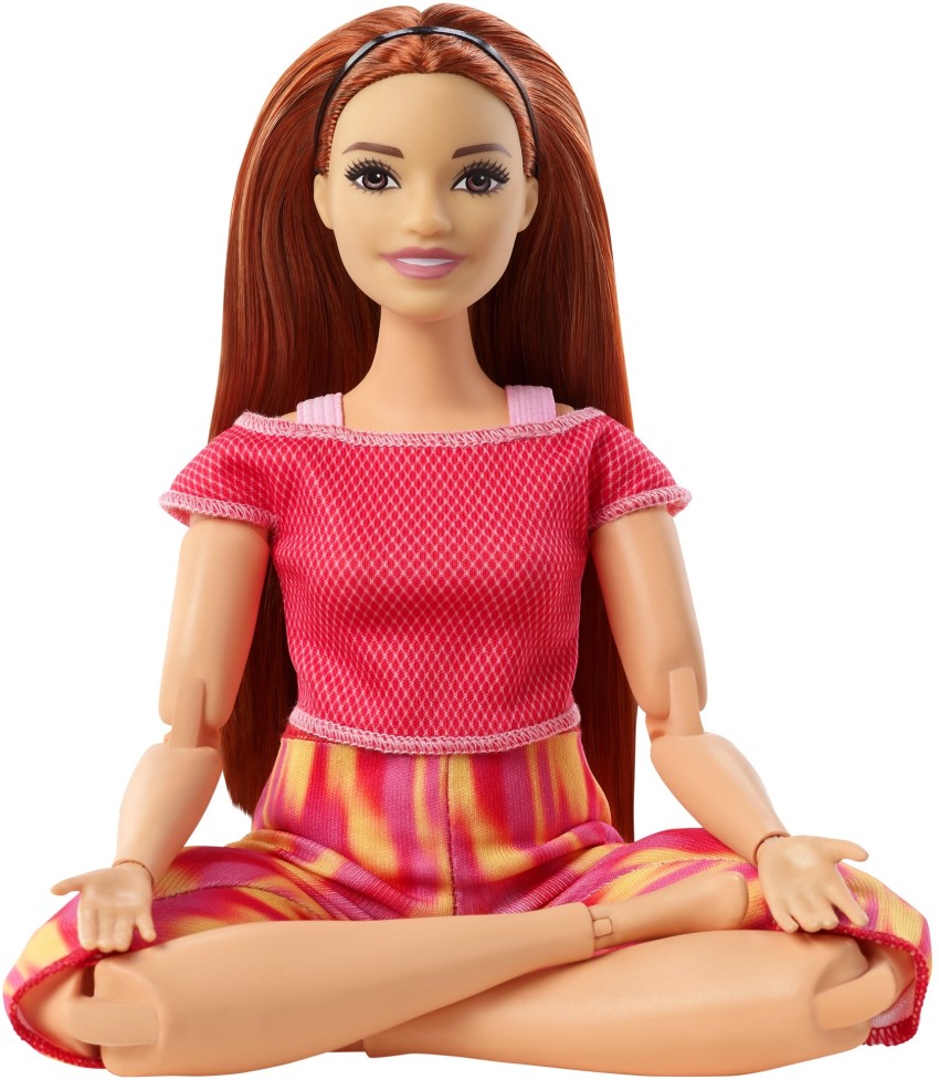 MADE TO MOVE DOLLWITH RED DRESS . Buy Doll toys in India. shop for BARBIE  products in India.