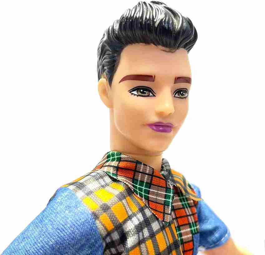 AZYASCO Ken Fashionistas Doll New Vrsion Party Look Play Set