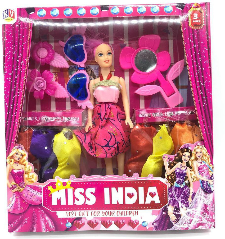 VRUX MISS INDIA DOLL SET TOY BIG SIZE MISS INDIA DOLL SET TOY