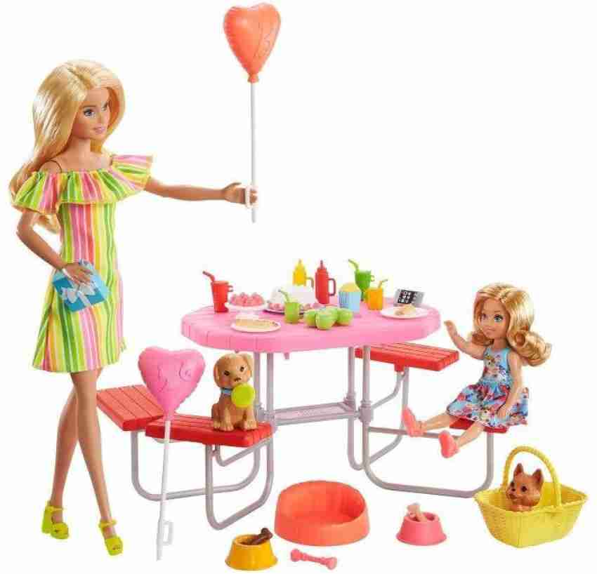 MATTEL Barbie Puppy Picnic Party Barbie Puppy Picnic Party . Buy