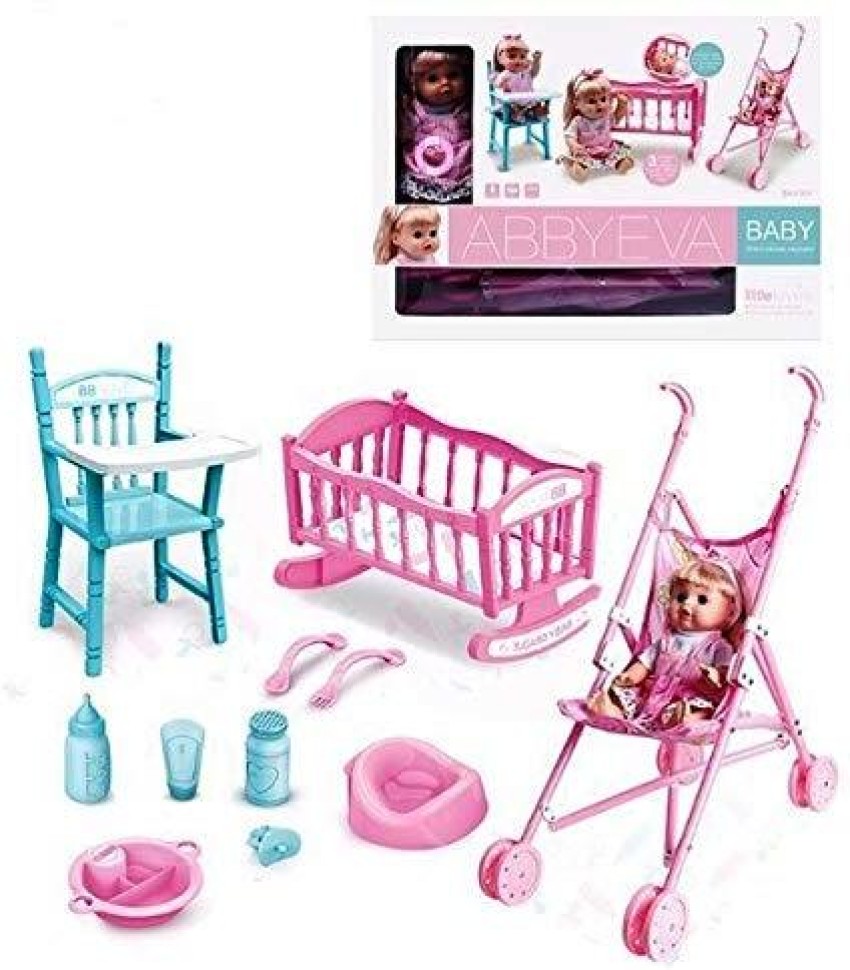 Ji And Ja Foldable Baby Pram Trolley with Doll Assembled Pretend Play Carrier Stroller Toy Foldable Baby Pram Trolley with Doll Assembled Pretend Play Carrier Stroller Toy Buy Baby Doll