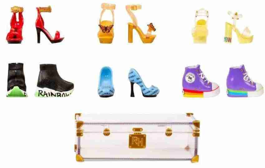  Rainbow High Deluxe Fashion Closet for 400+ Looks. Portable  Clear Acrylic Playset Features 31+ Designer Doll Clothing & Accessories,  Gift for Kids & Collectors, Toys for Kids Ages 6 7 8+