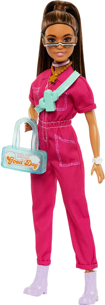 Barbie pink jumpsuit deals