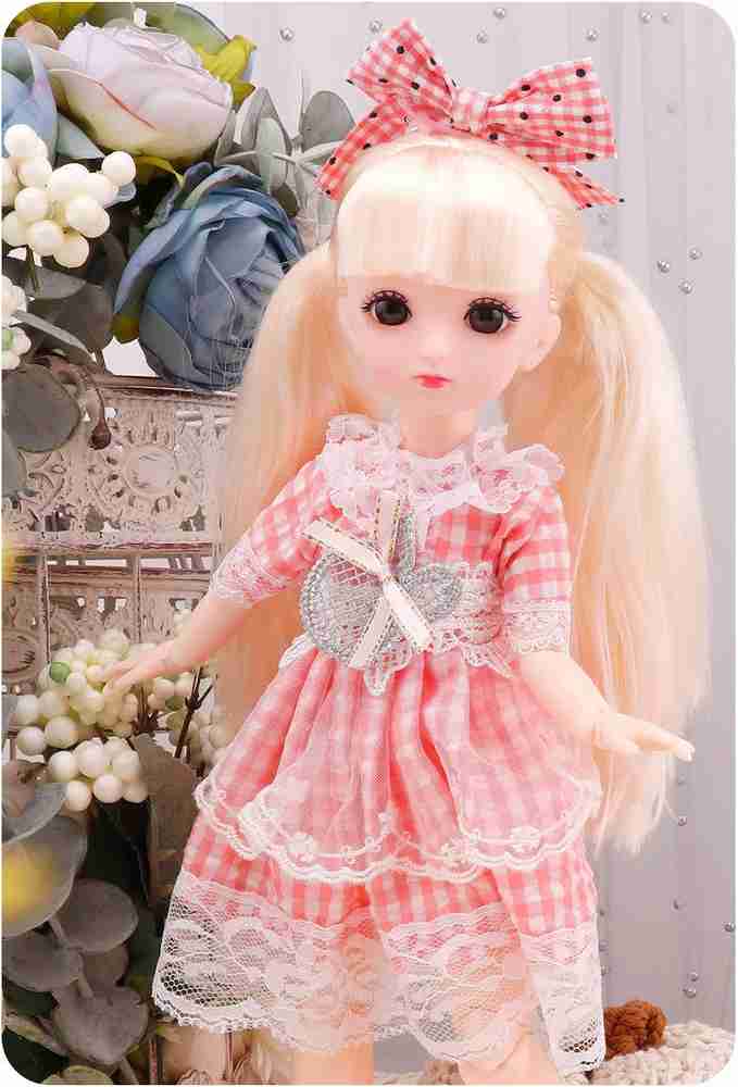 DSR 30cm Bjd Dolls for Girls 13 Movable Joint 30cm Doll Multi Color Pack of 1 30cm Bjd Dolls for Girls 13 Movable Joint 30cm Doll Multi Color Pack of 1