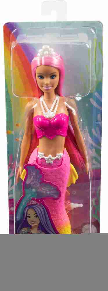 Barbie mermaid pink on sale hair