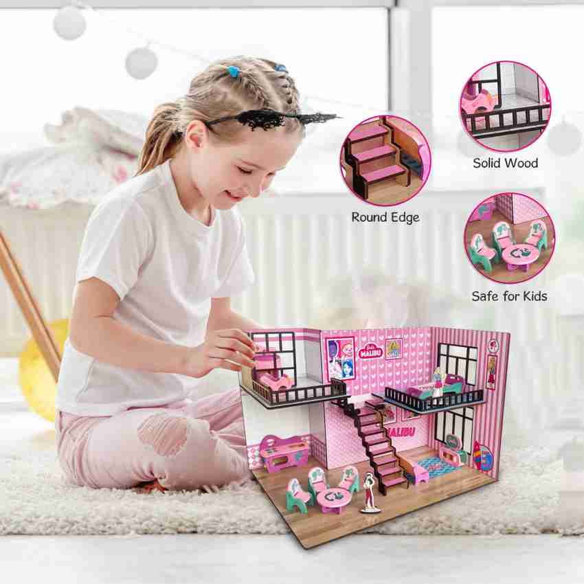 Girls discount barbie house