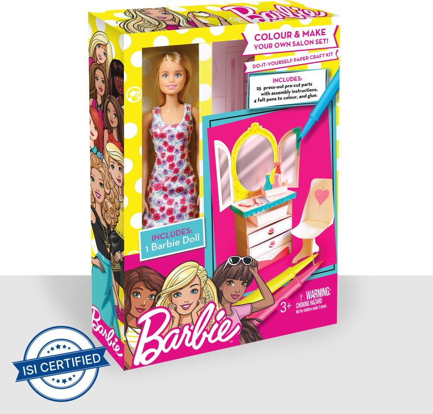 Barbie hot sale salon diy