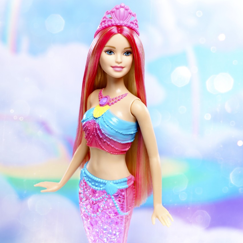 Boy discount mermaid barbie