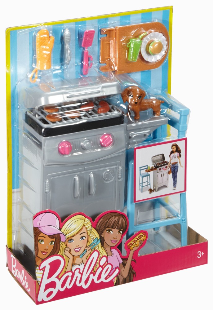 Barbie hot sale bbq playset