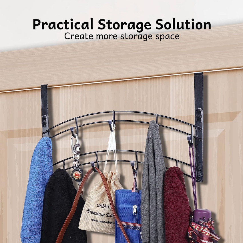 Over the door folding hanger holder discount