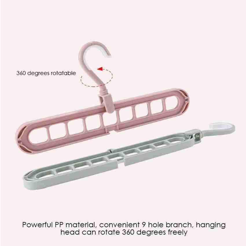 Shreejee 9 Hole 360 Rotatble Space saving Magic Hanger HGx1006 Door Hanger Price in India Buy Shreejee 9 Hole 360 Rotatble Space saving Magic Hanger HGx1006 Door Hanger online at Flipkart
