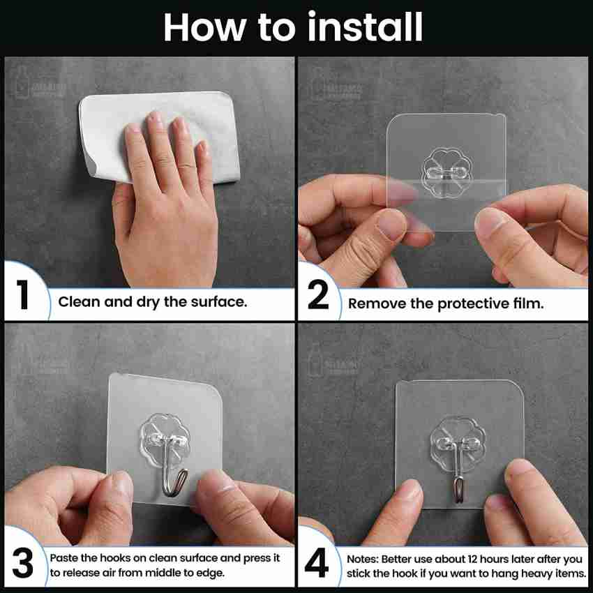 How to Remove Self-Adhesive Hooks from Walls