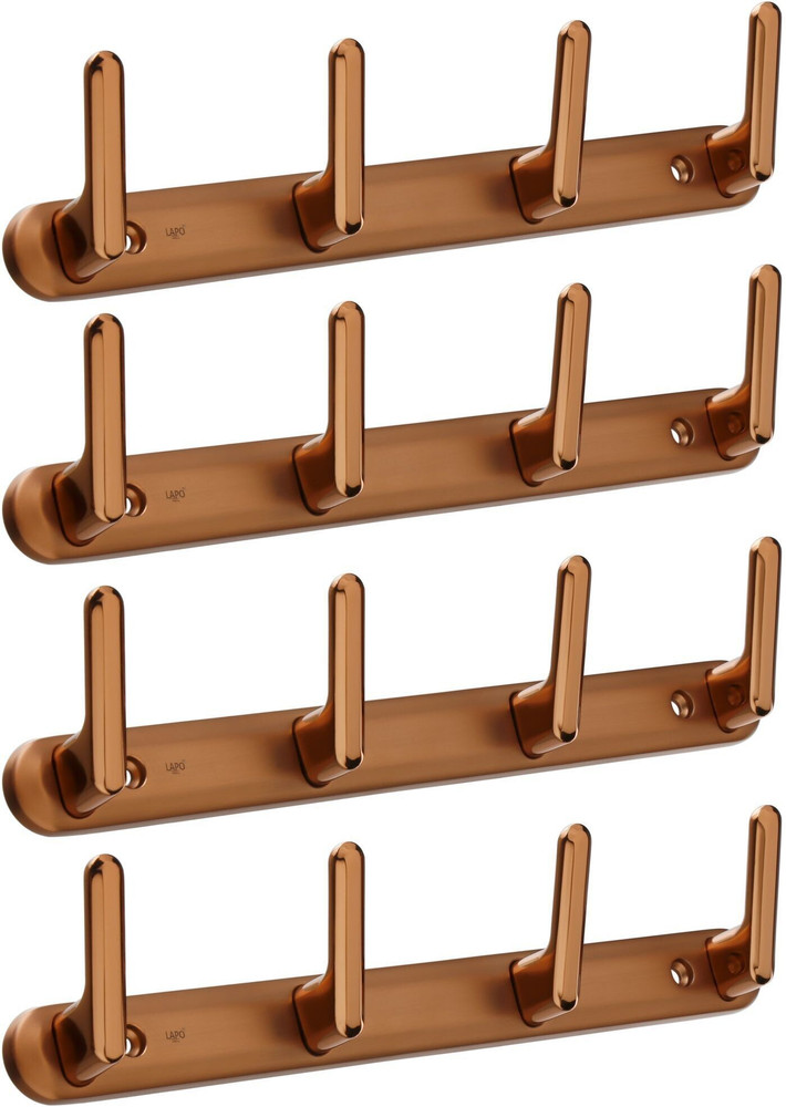 LAPO 4 Pin Hooks Door Hanger Hooks for Hanging Clothes and Keys Rose Gold Pack of 4 Door Hanger Price in India Buy LAPO 4 Pin Hooks Door Hanger Hooks for Hanging Clothes and Keys Rose